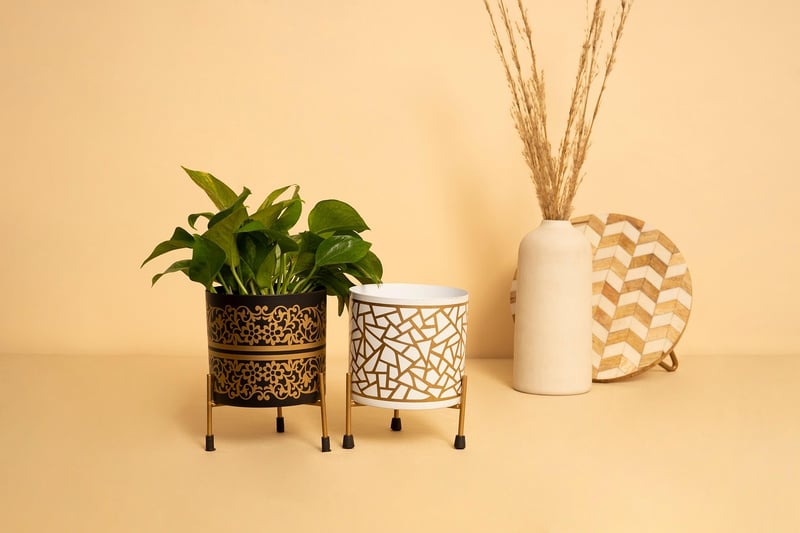 Cascading Wall Planters